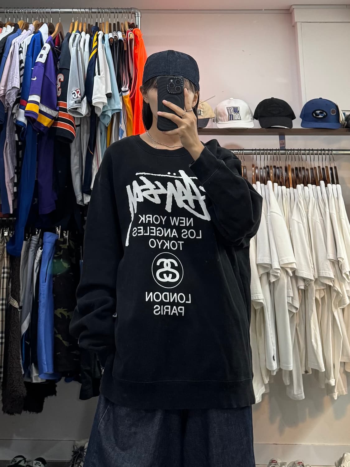 스투시 월드투어 크루넥 상품이미지5
