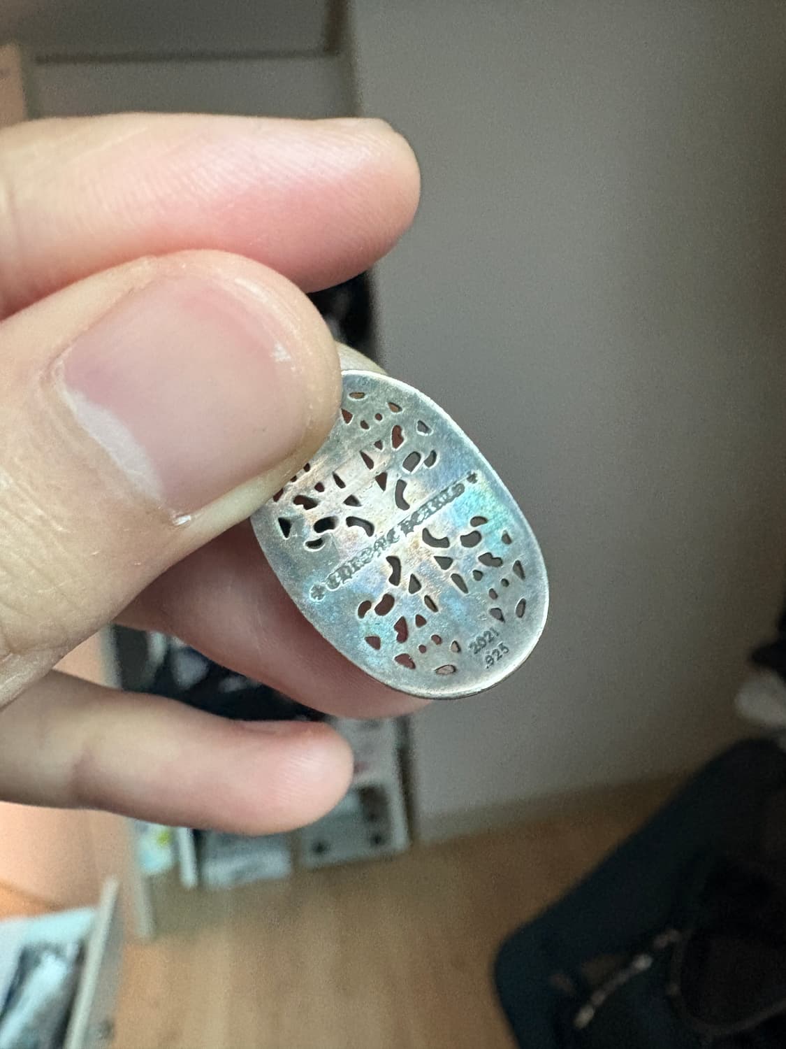 크롬하츠 오발 펜던트 상품이미지3