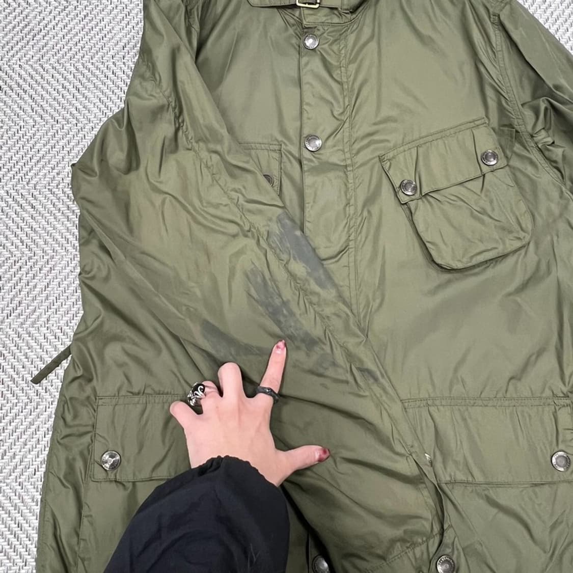 바버 인터네셔널 헌팅 자켓 v0736 상품이미지5