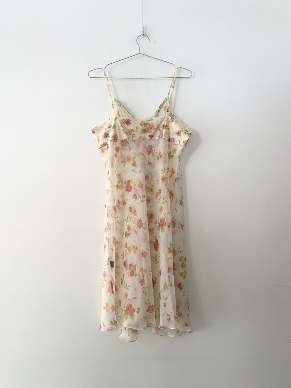 Flower layer ops & top / beige & lime 상품이미지4