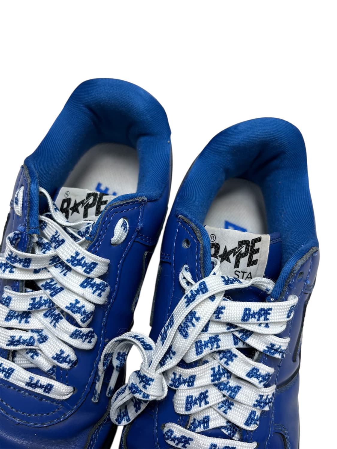 베이프 베이프스타 블루 스니커즈    상품이미지5
