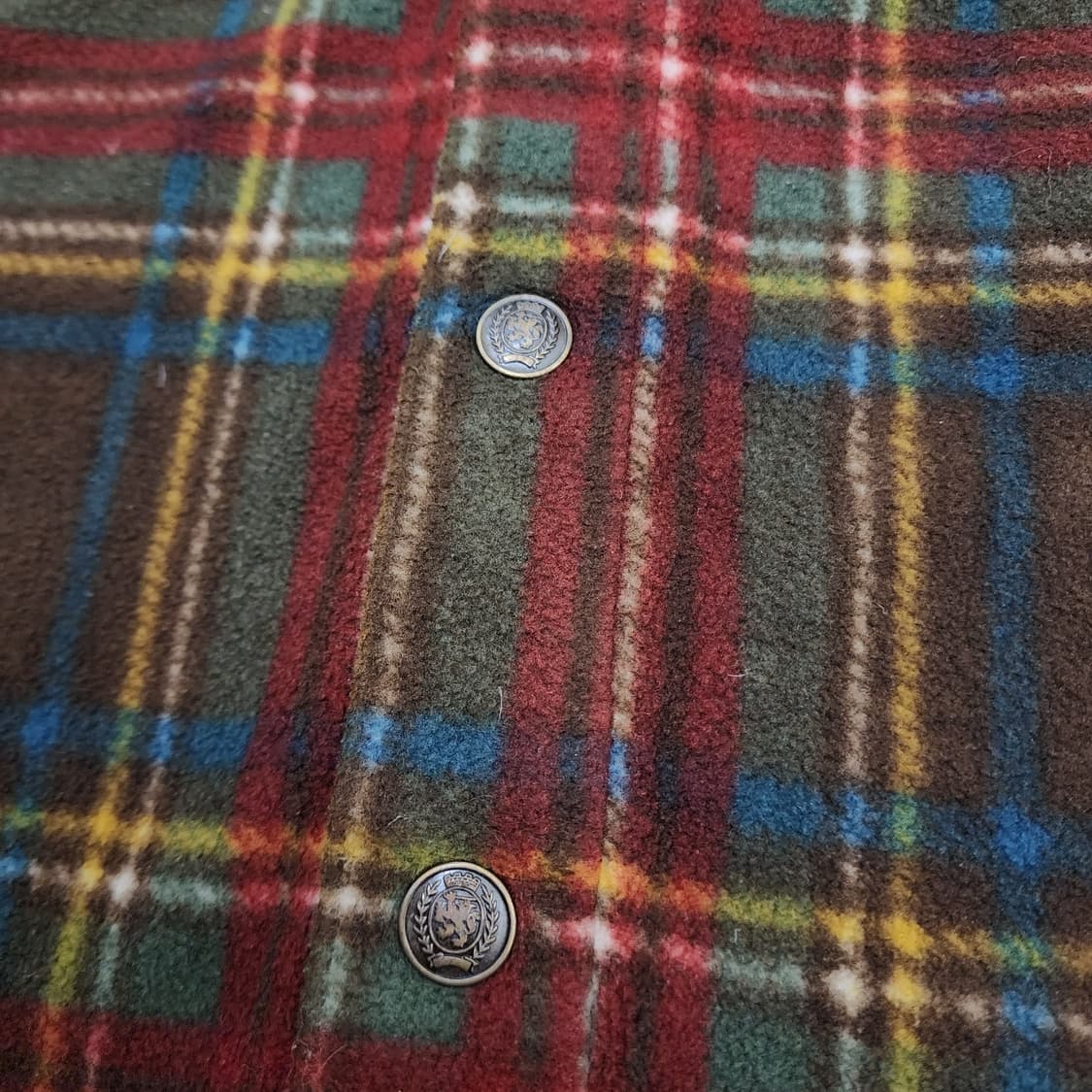 타미 힐피거 플리스 후드 셔츠 자켓 상품이미지5