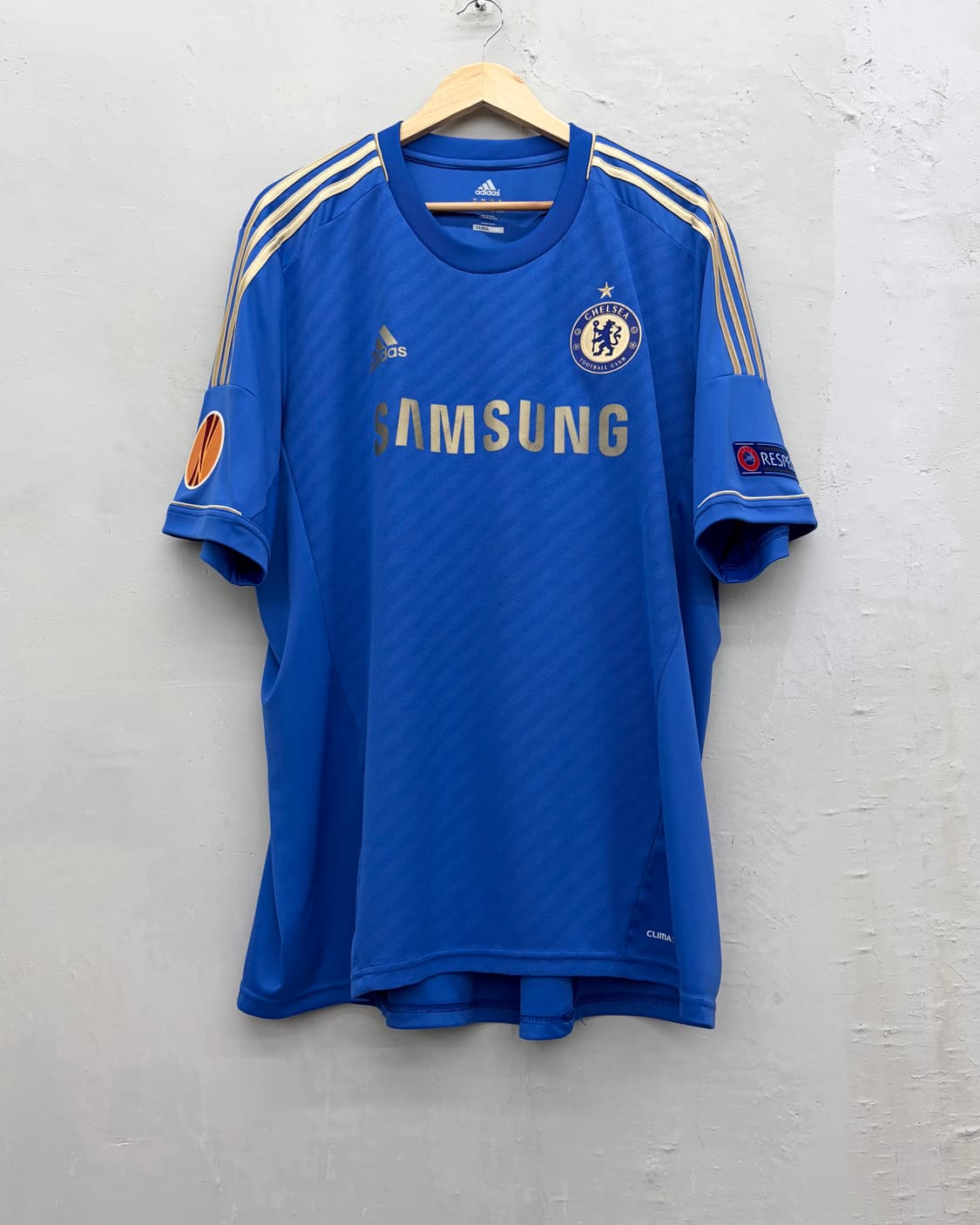 아디다스 12-13 첼시 홈 유로파.ver No.17 에덴 아자르 상품이미지5