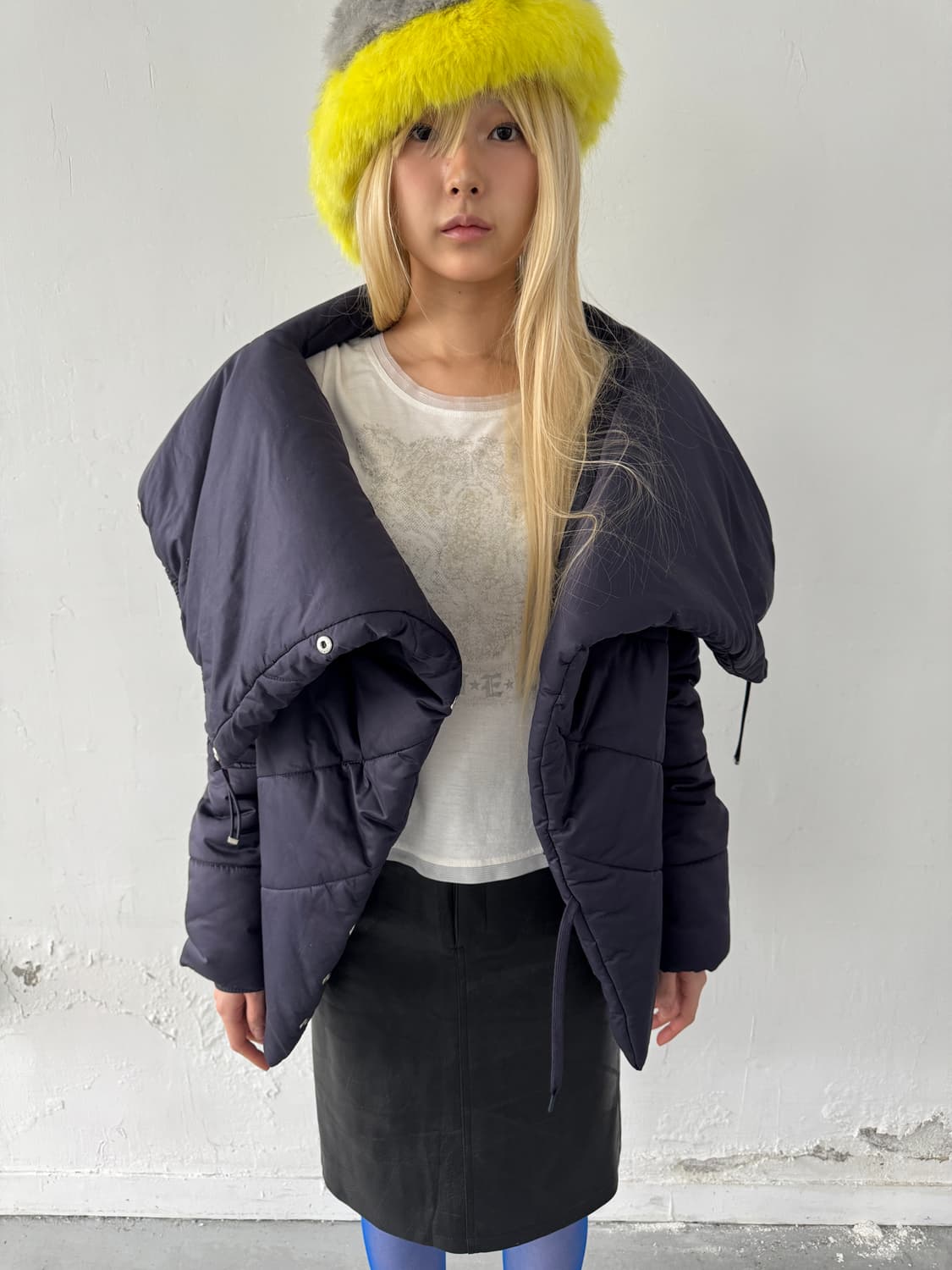 AdidasXStellaMcCartney big collar jacket 상품이미지2