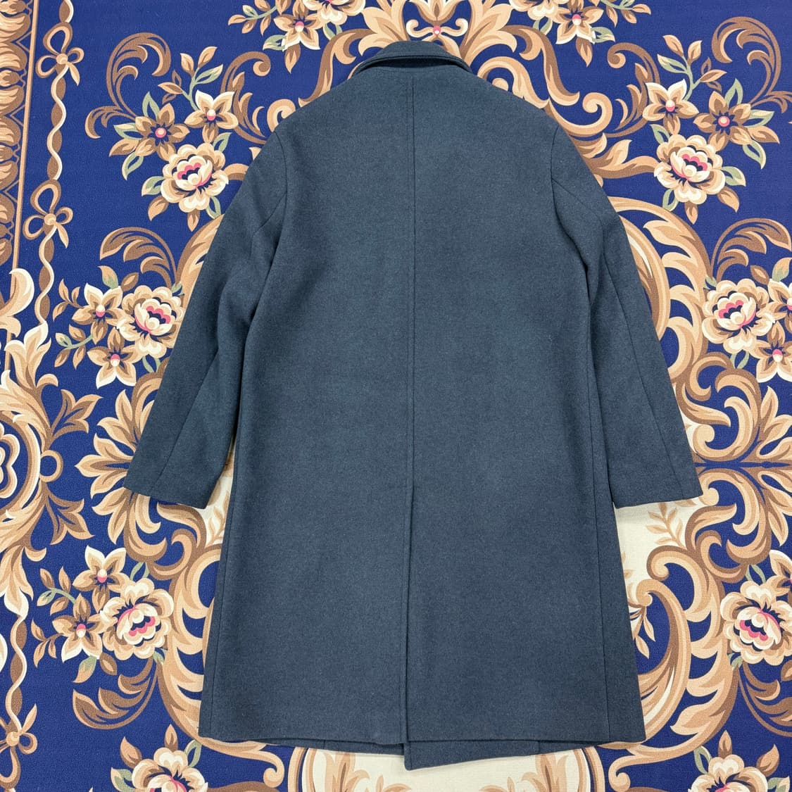 (M)지오디노 GIORDANO 오버핏 더블코트(차콜,새상품 상품이미지6