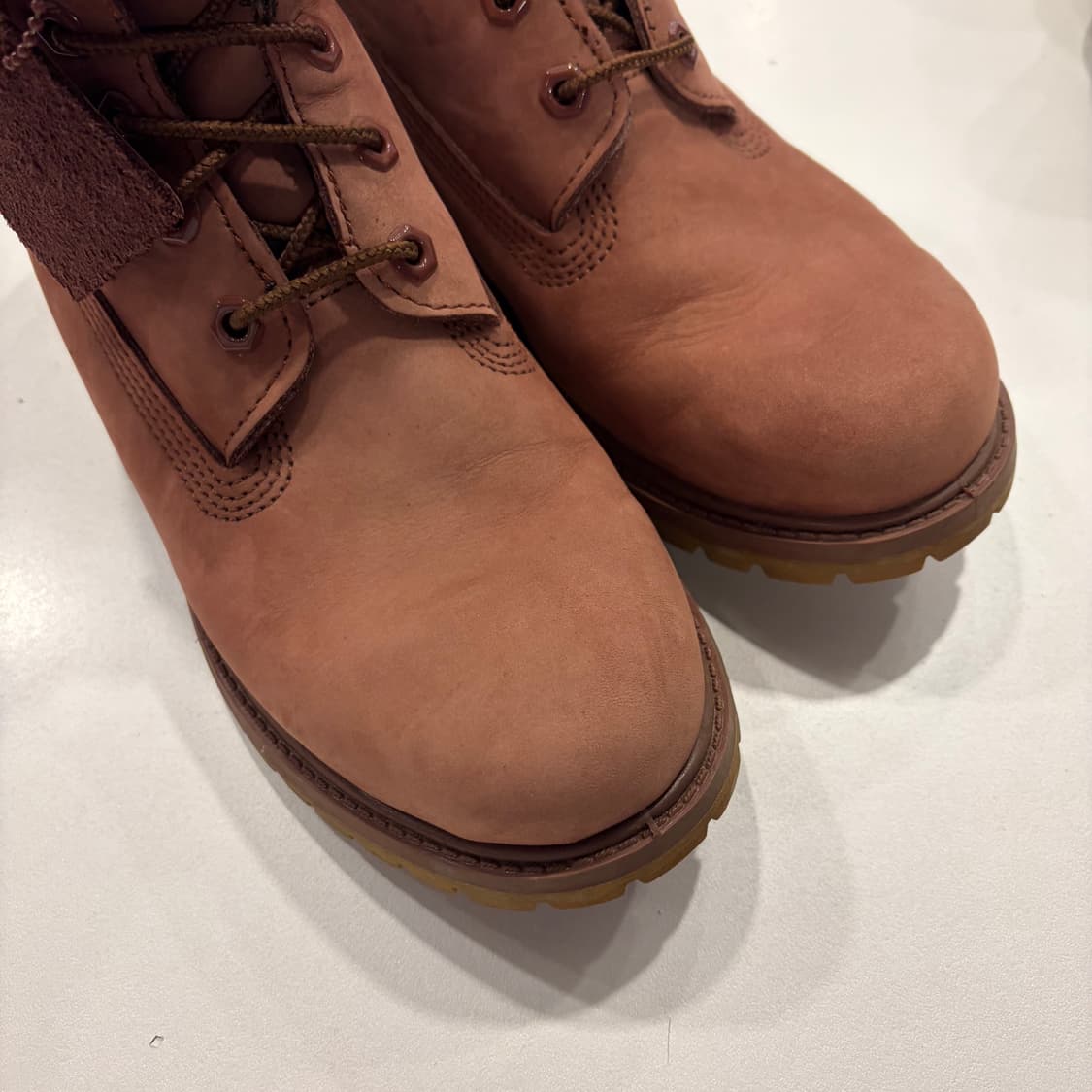 [255] 팀버랜드 우먼 워커 브라운 핑크 부츠 상품이미지3