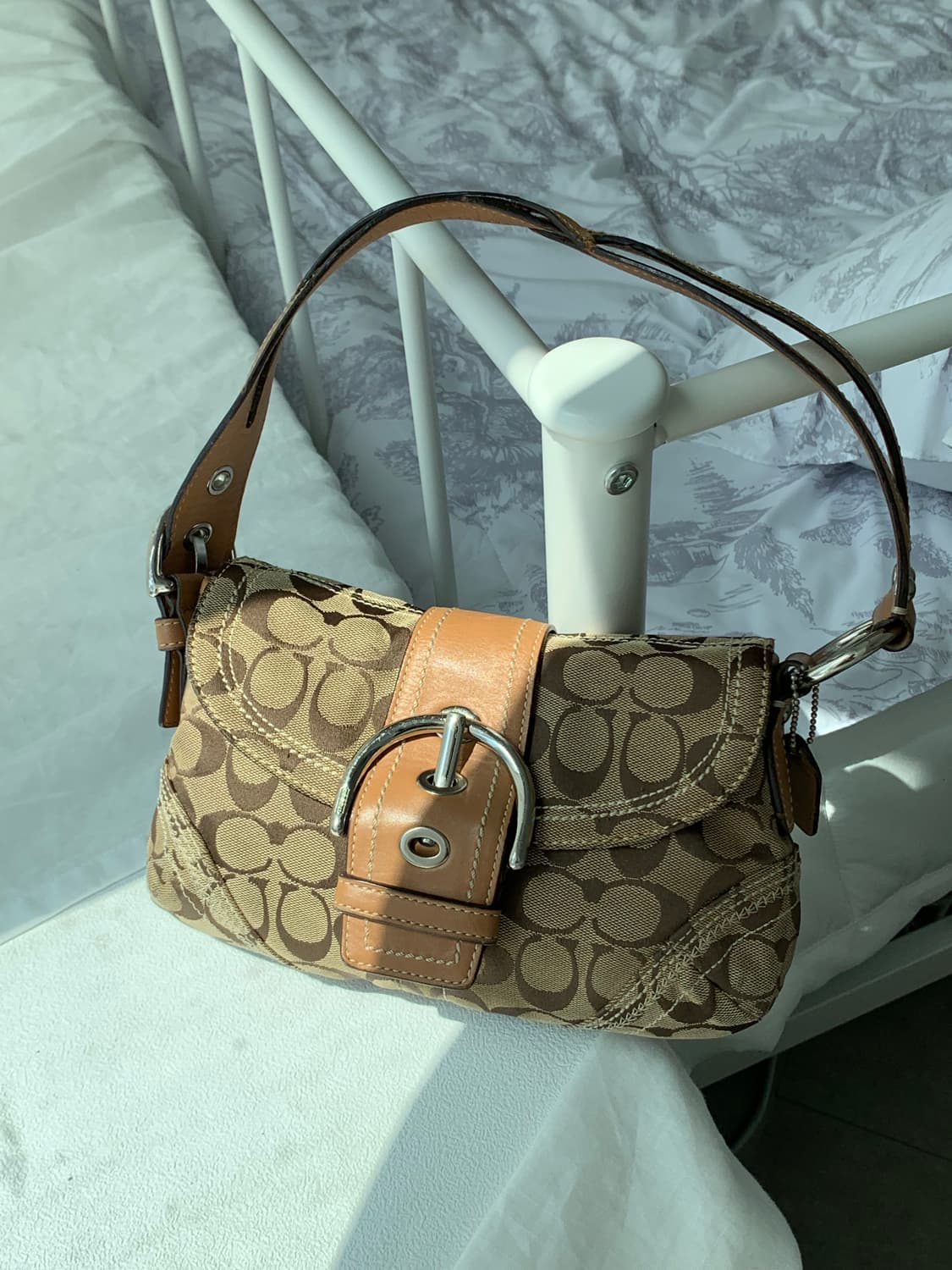 🧡 Coach mini buckle shoulder bag 상품이미지1