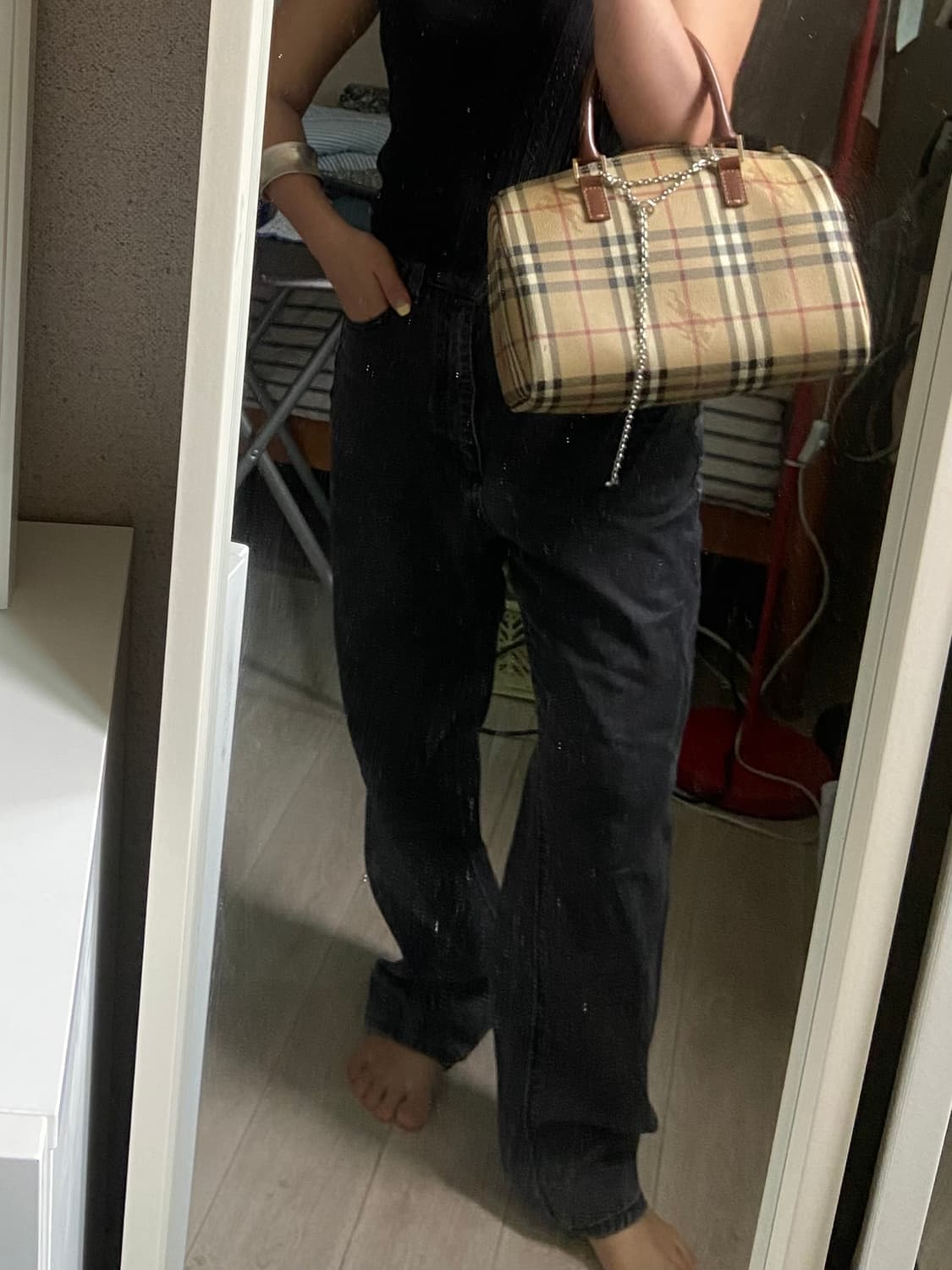 버버리 빈티지 토트백 상품이미지8