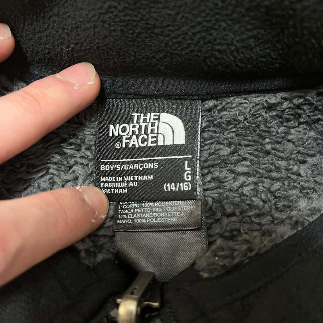 노스페이스 The North Face 플리스 후리스 집업자켓 L(100) 상품이미지3