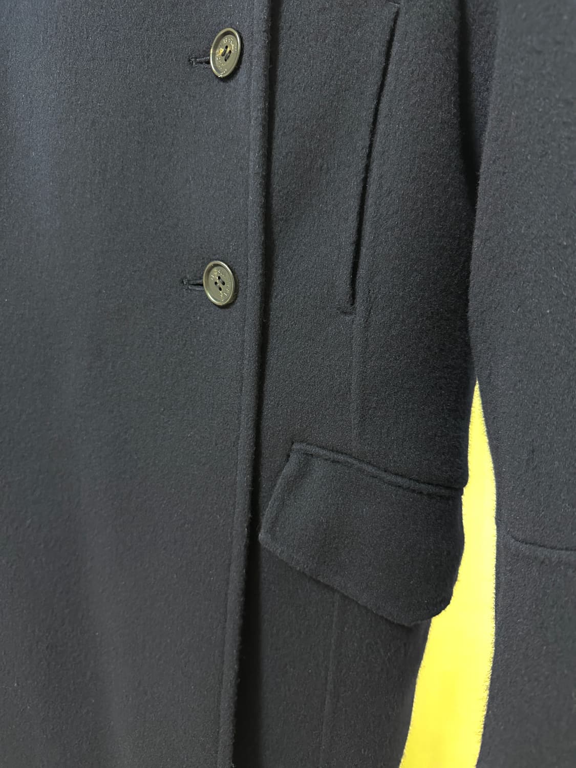 메종마레 밀리터리 코트 다크네이비 34 상품이미지5