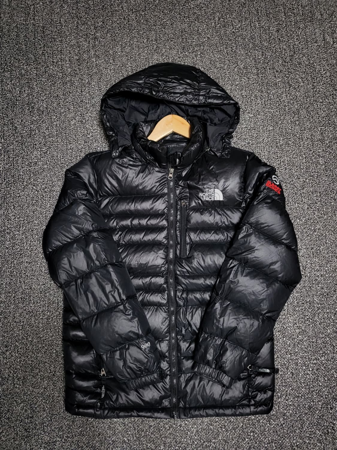 노스페이스 써밋900 경량패딩 해외판 중앙로고 M 상품이미지1