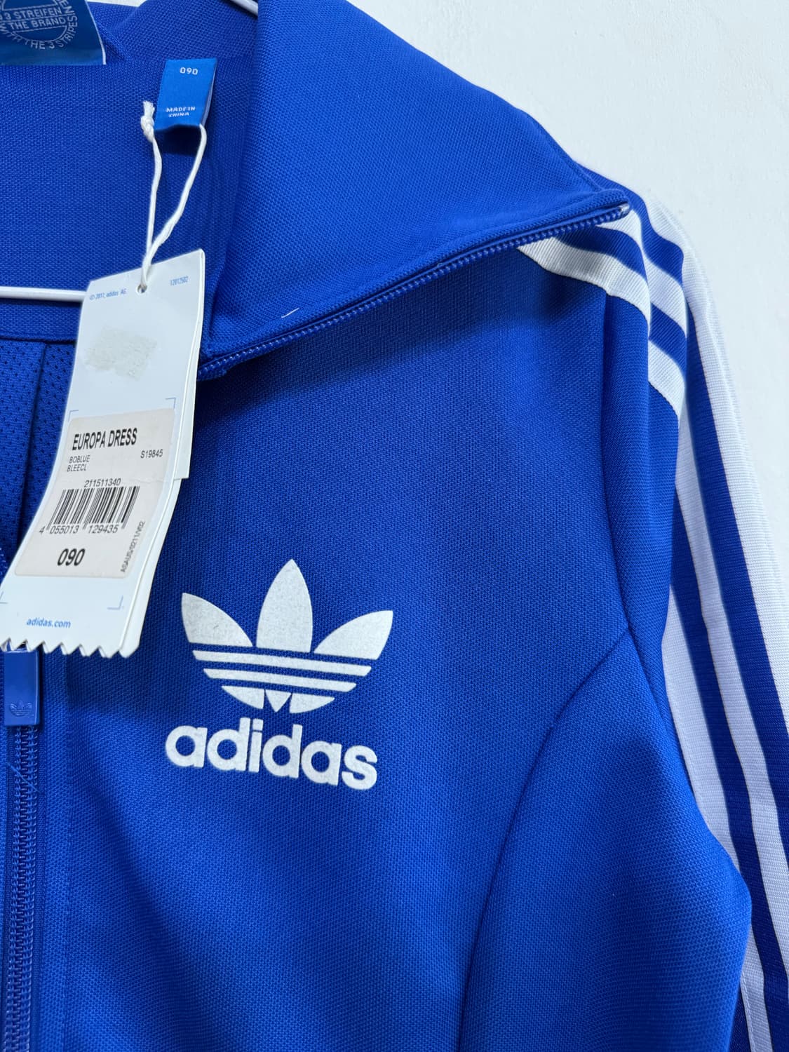 아디다스 유로파 트랙탑 져지 원피스 90 새상품 상품이미지4