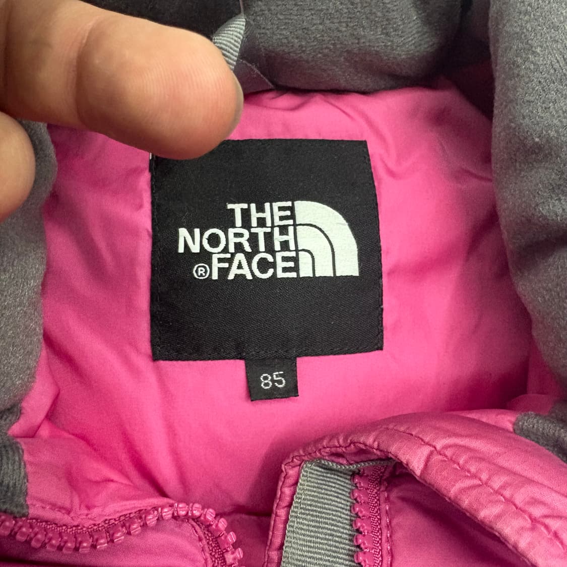(85)노스페이스 700 핑크 패딩 조끼 상품이미지4