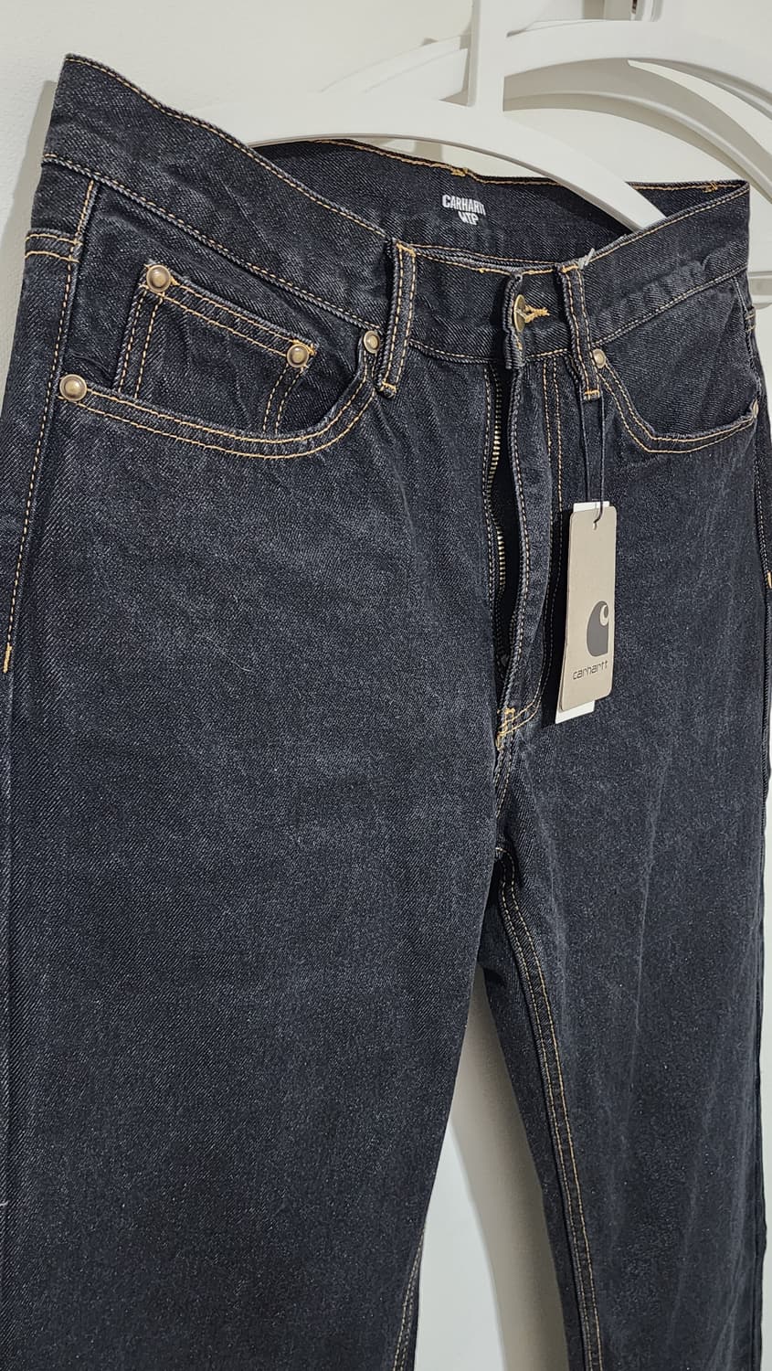 칼하트 윕 블랙 청바지 28 상품이미지4