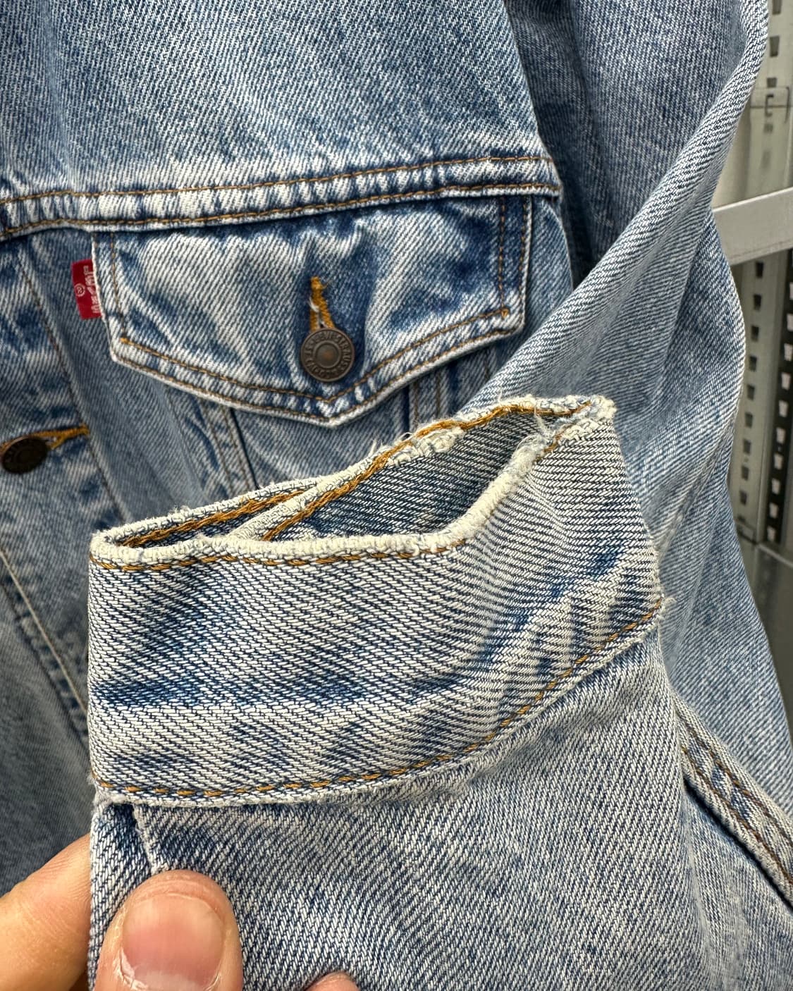 (90)90'S 리바이스 코리아 청자켓-M1979 상품이미지6