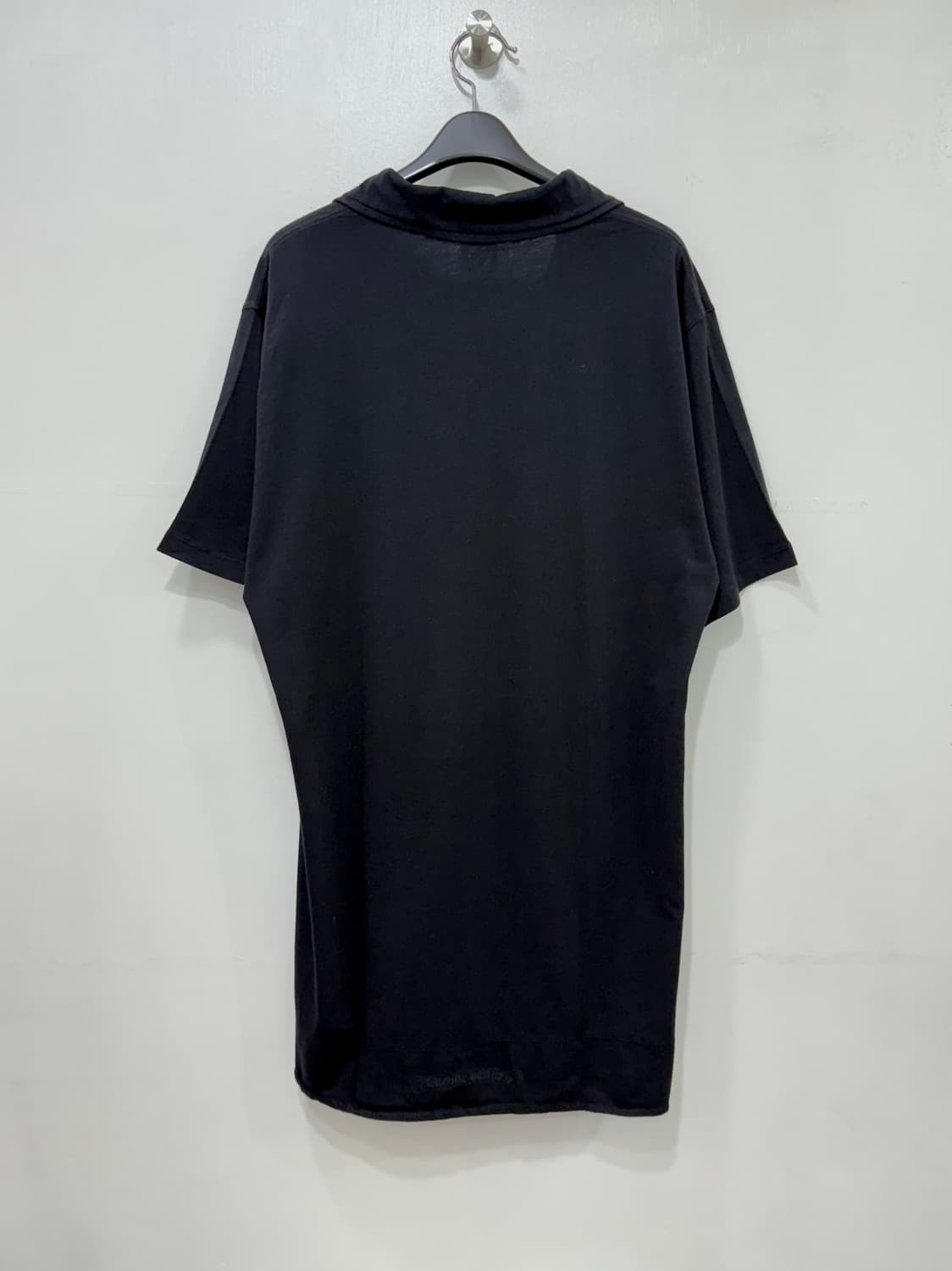 크롬하츠 실버버튼 폴로 반팔 블랙 M 상품이미지6