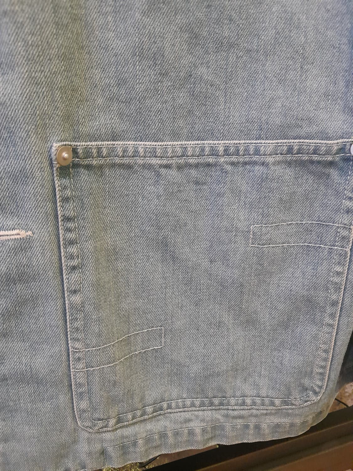 올드 스투시(Old Stussy) 00's 아카이브 성조기 패치 데님 상품이미지6