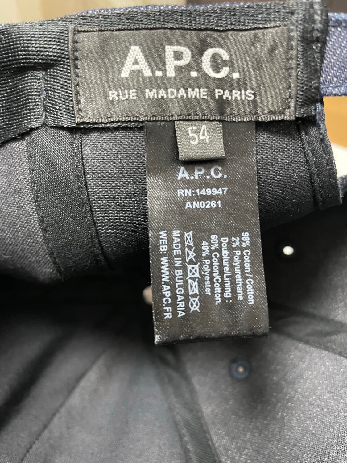 아페쎄 모자 찰리볼캡 54 상품이미지3