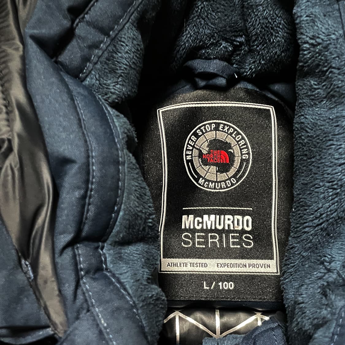 노스페이스 네이비 맥머도 패딩 점퍼 상품이미지5