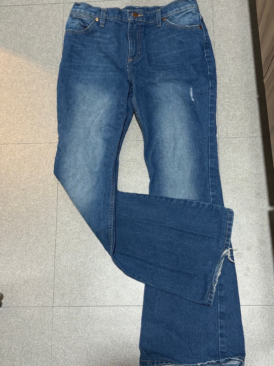 랭글러 웨스턴 부츠컷 데님 상품이미지1