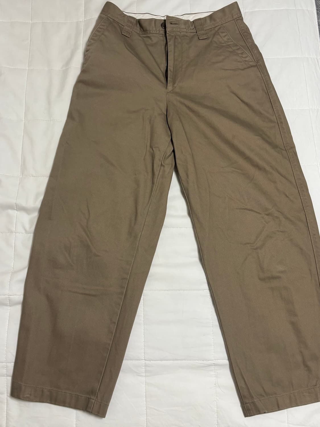 유니클로 와이드핏 치노팬츠 상품이미지2