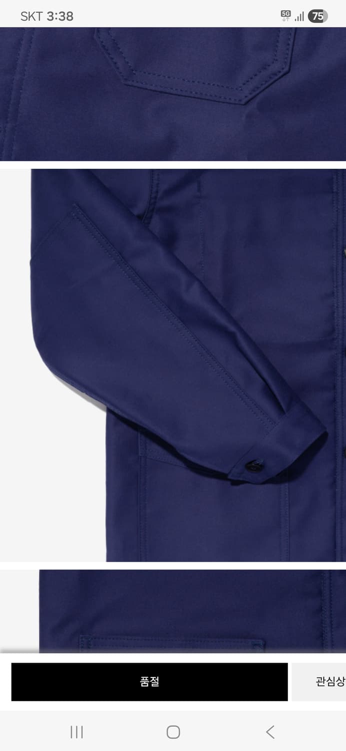 Le Travailleur Gallice  LA VESTE (NAVY) 상품이미지3