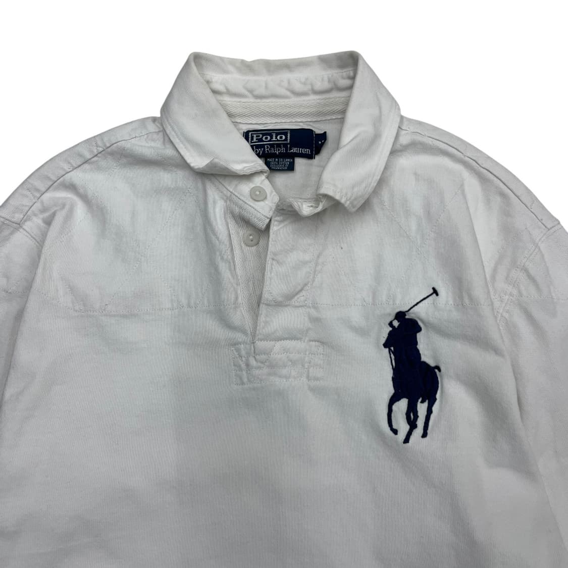 폴로 랄프로렌 빅포니 화이트 pk티 M 상품이미지4