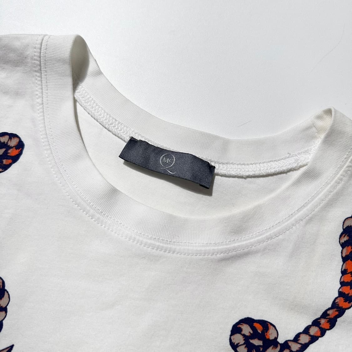 (매장판) 알렉산더 맥퀸 앵커리지 반팔 티셔츠 상품이미지4