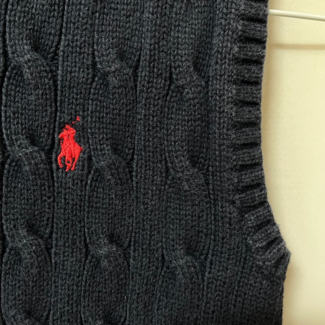 폴로 랄프로렌 코튼 케이블 니트 조끼 5 상품이미지5
