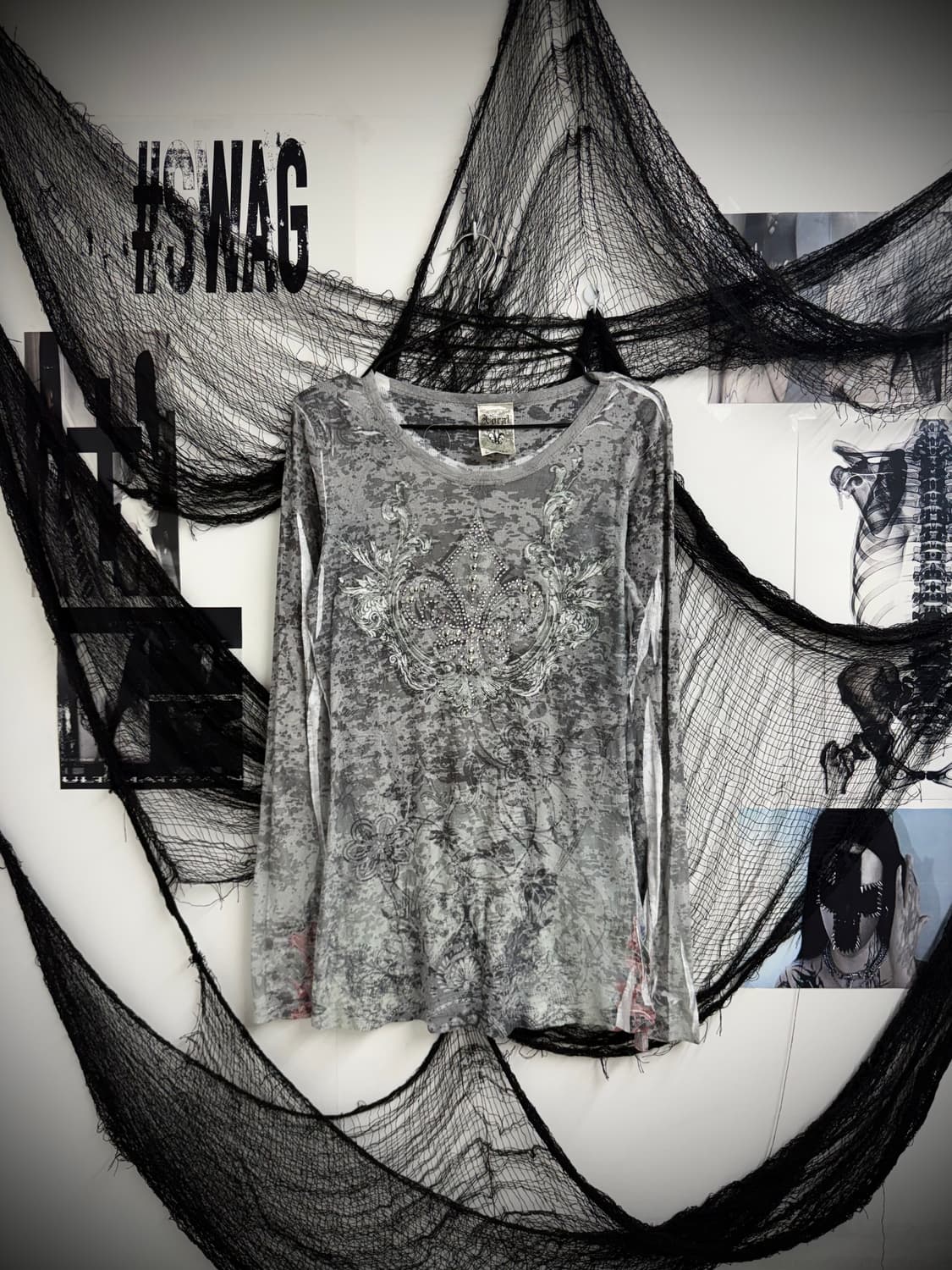 Vocal printing detailed longsleeve 상품이미지3