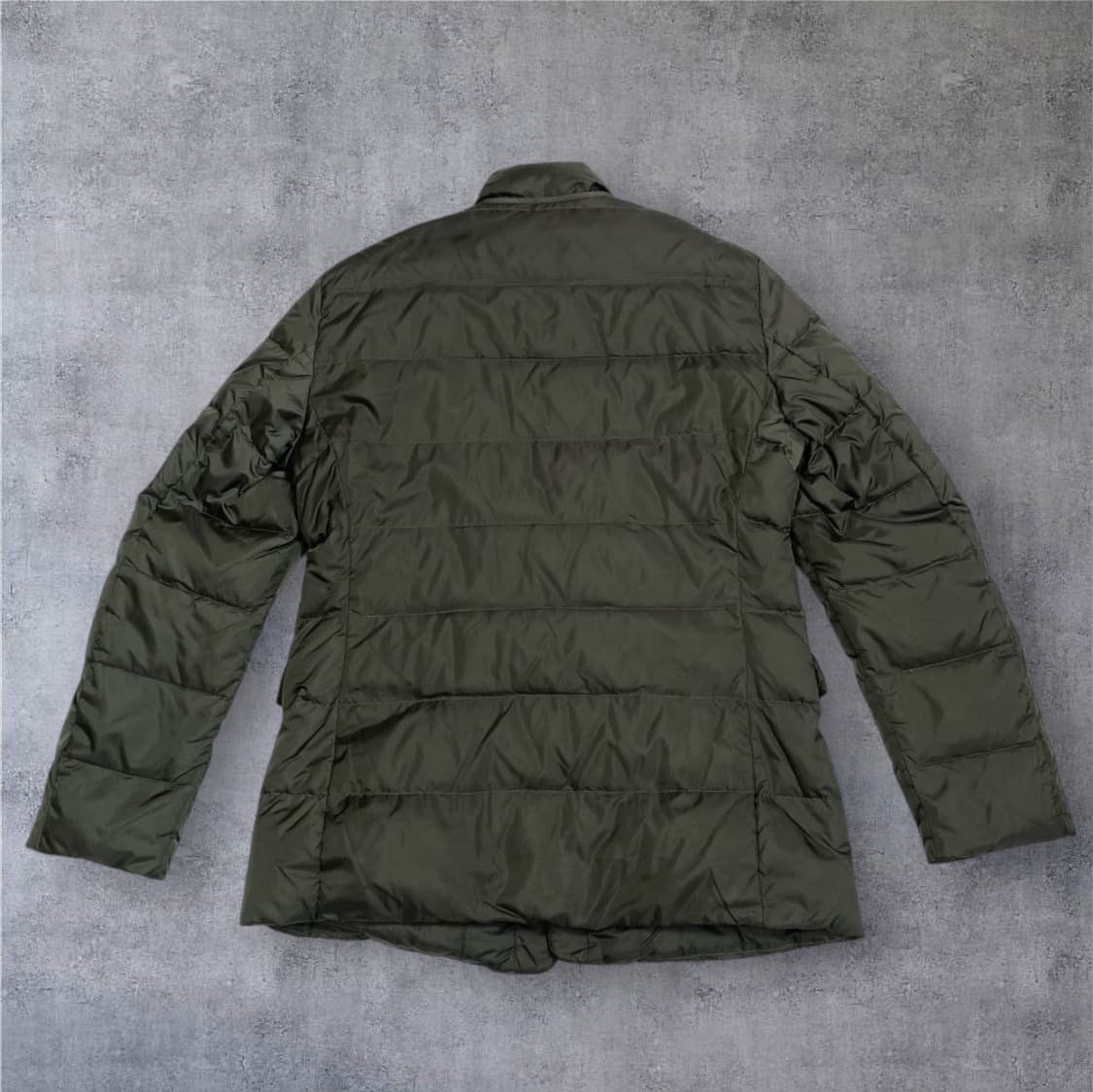 에스티 듀퐁 S.T. Dupont 카키 구스다운 퀄팅 패딩 자켓 48 상품이미지7