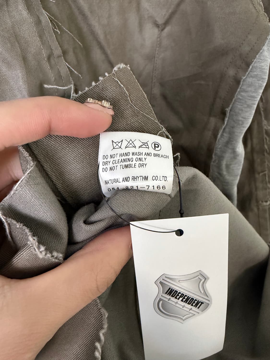 SOFFA 컷오프 코티드 셔츠 (MADE IN JAPAN) 상품이미지8