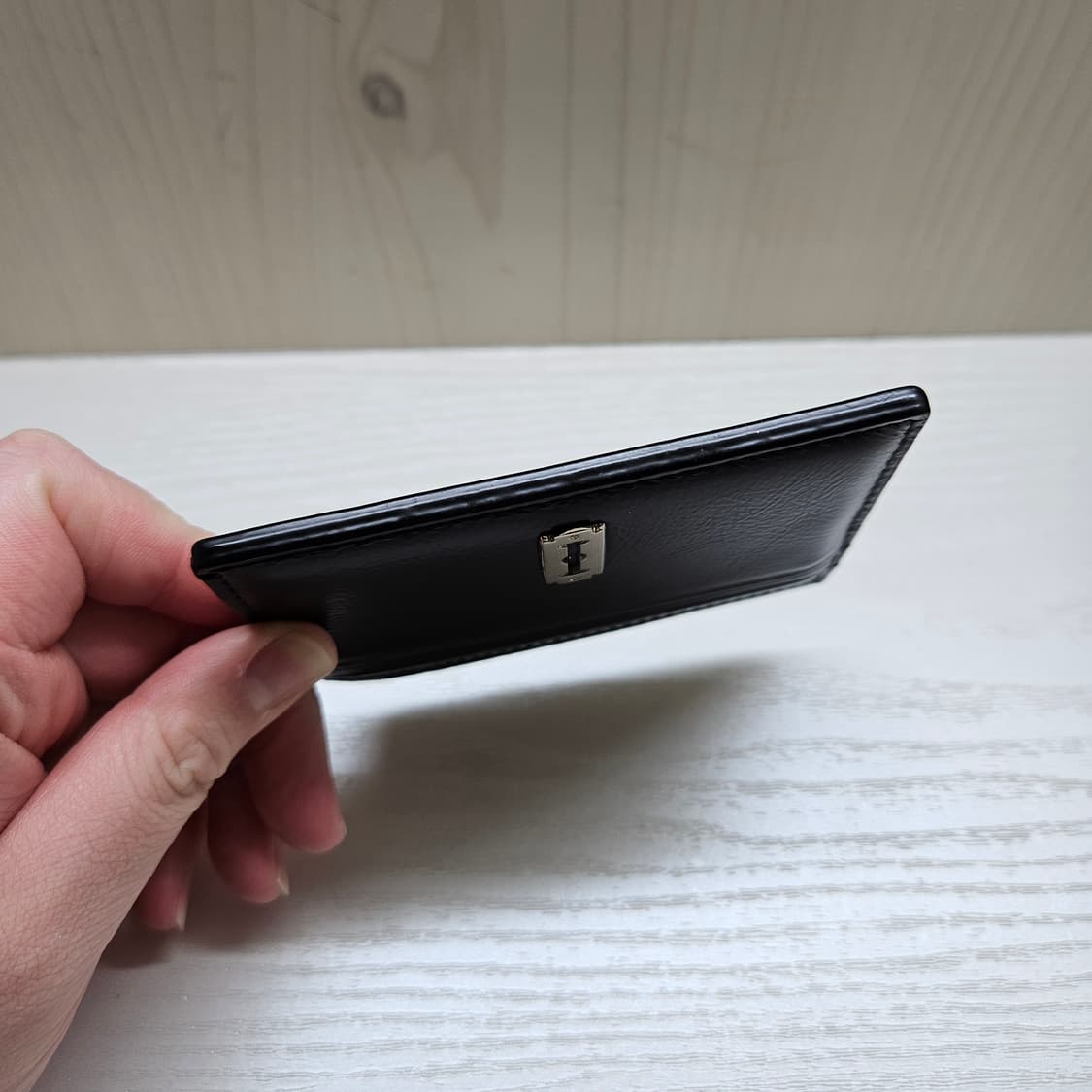 분크 카드홀더 카드지갑 블랙 상품이미지4