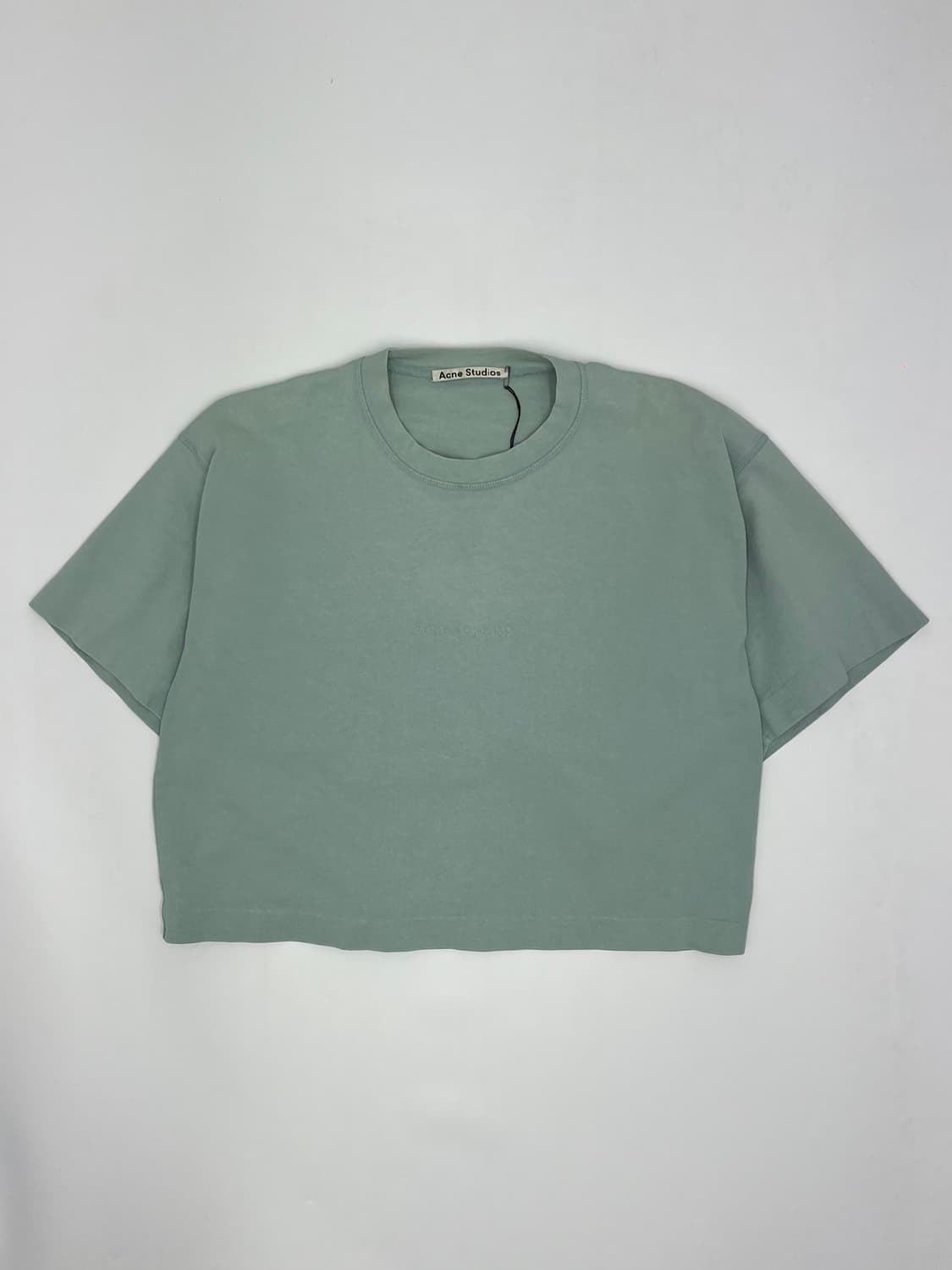 아크네 스튜디오 크롭 반팔 티셔츠 상품이미지1