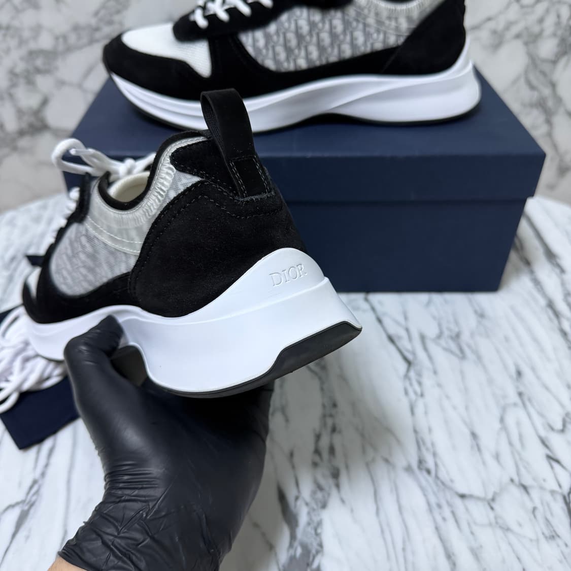 (41) 디올 오블리크 b25 러너 스니커즈   상품이미지5