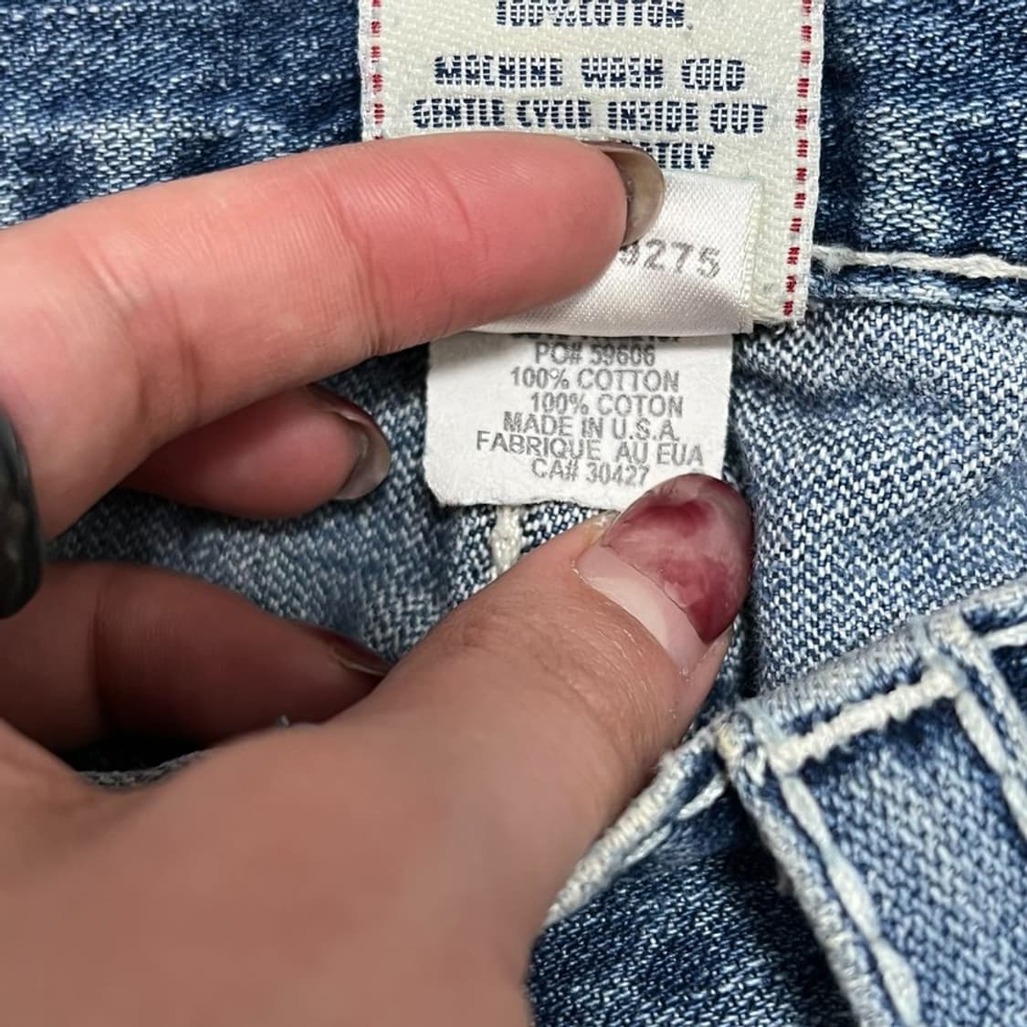 트루릴리젼 로우라이즈 데님 팬츠 v0804 상품이미지8