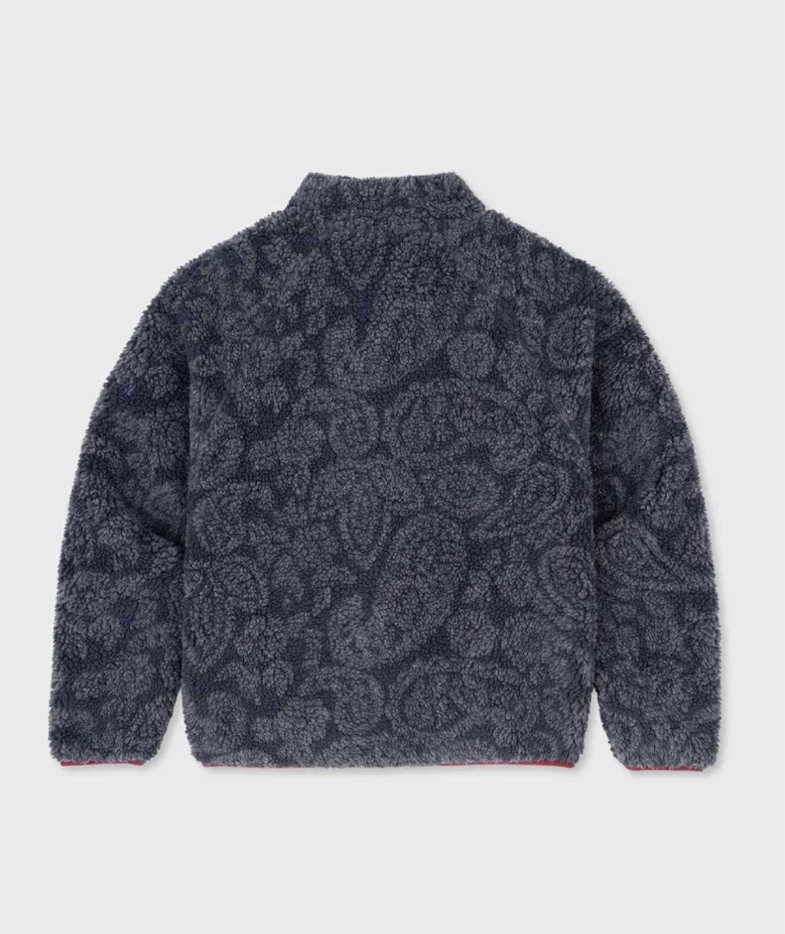 홈바디띵즈 플리스 패턴 자켓 후리스 네이비 상품이미지2