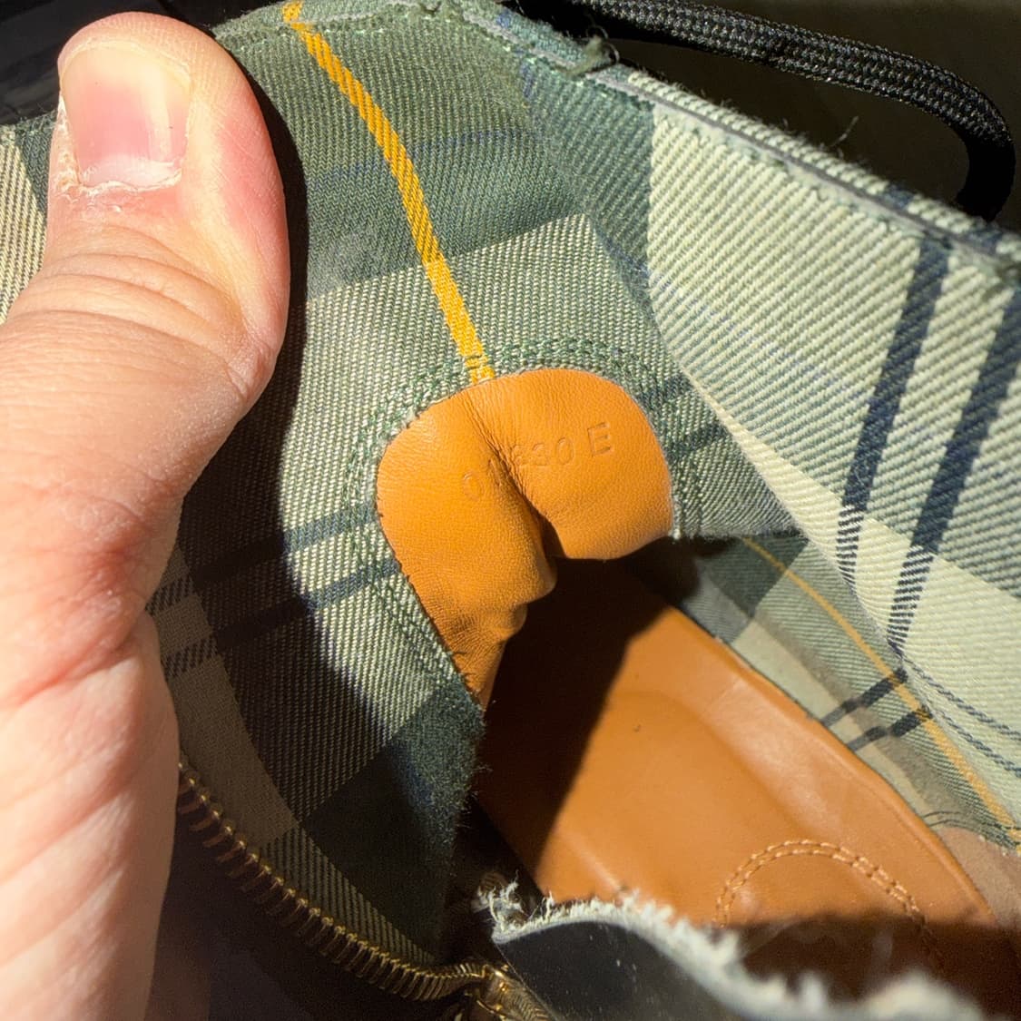 끌로애x 바버 앵클 부츠 블랙 37 (235-240) 상품이미지8