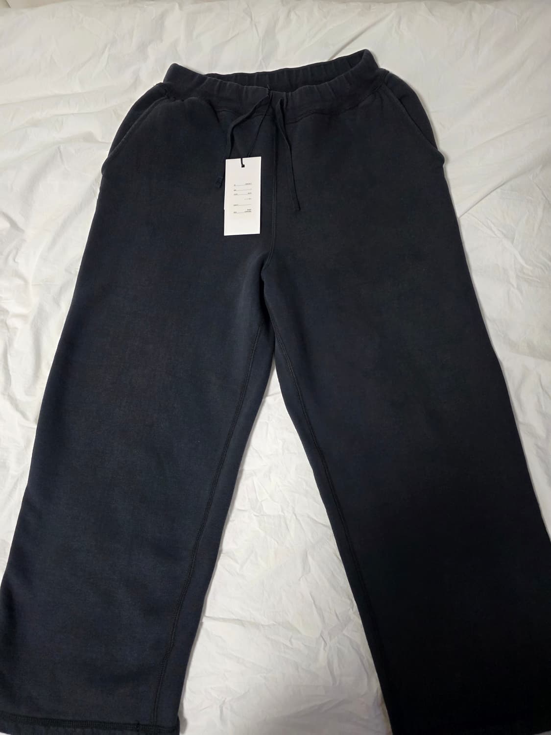 [1] 아프레쎄 25AW 빈티지 스웻팬츠 블랙 상품이미지1