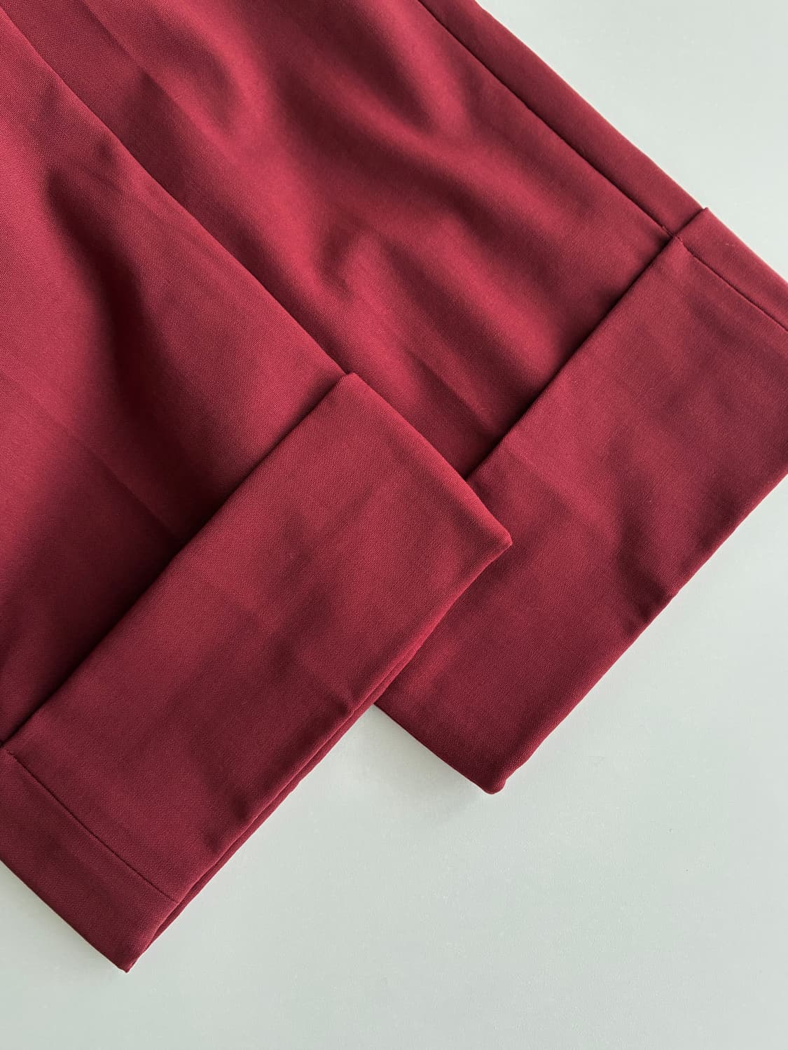 8) 띠어리 Theory 롤업 슬랙스 와인 상품이미지8