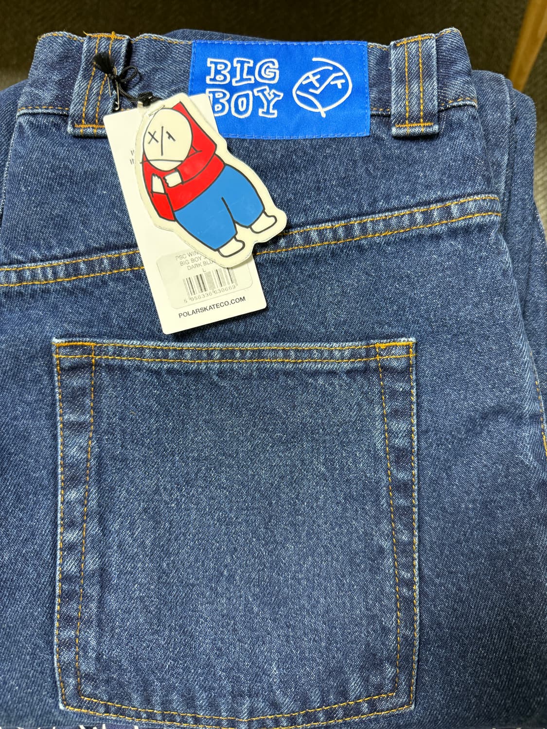 폴라 스케이트 구형 빅보이 다크 블루 라지 상품이미지1