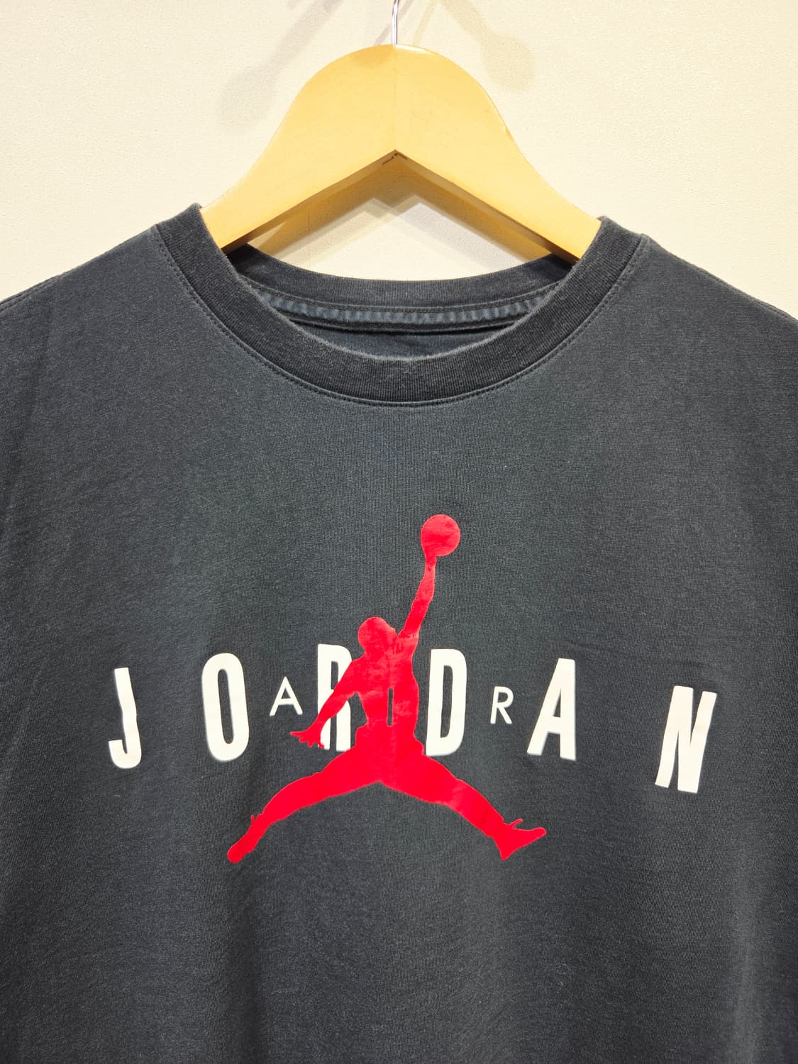 나이키 조던 에어 점프맨 워드마크 반팔 티셔츠 블랙 상품이미지3