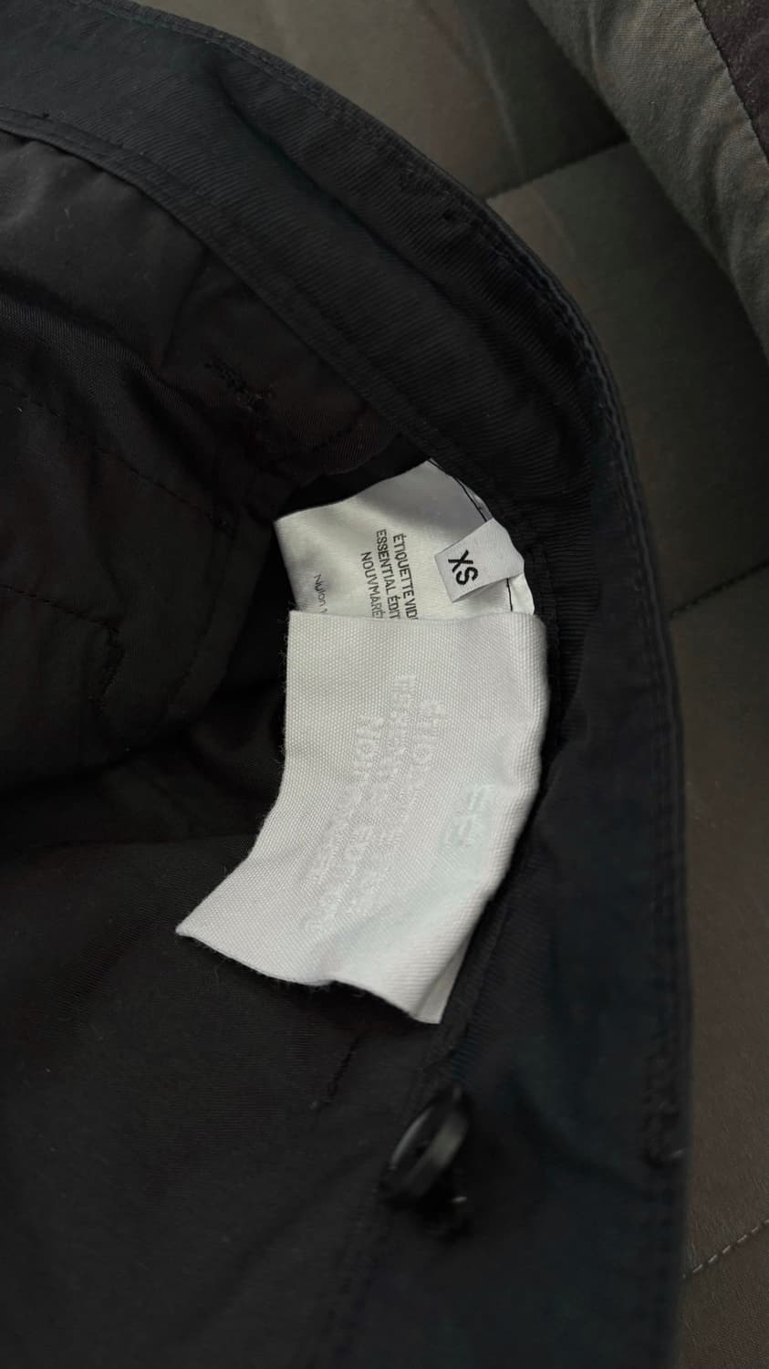 [EE] DOUBLE WAIST NYLON TROUSER (XS) 상품이미지2