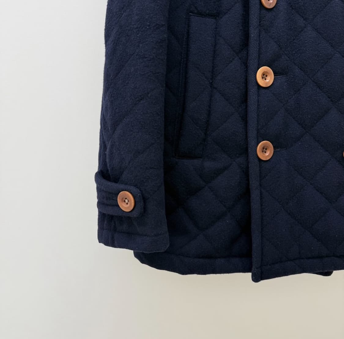 Kolor Beacon x Edifice 퀼팅 피코트 상품이미지5