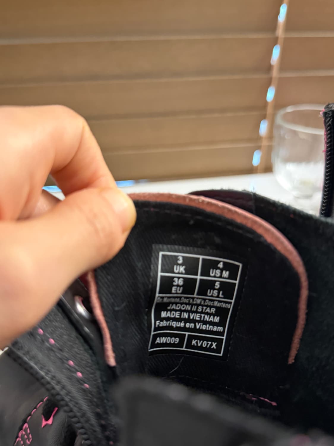 닥터마틴 제이든 II 스타 핑크 225m 상품이미지6