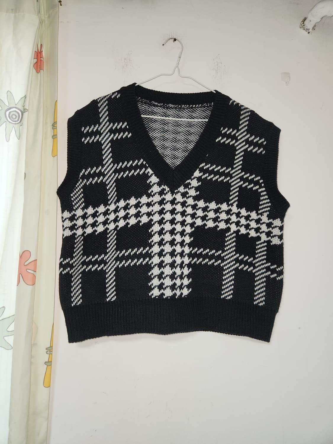 기장짧은 여성 니트조끼F 상품이미지1