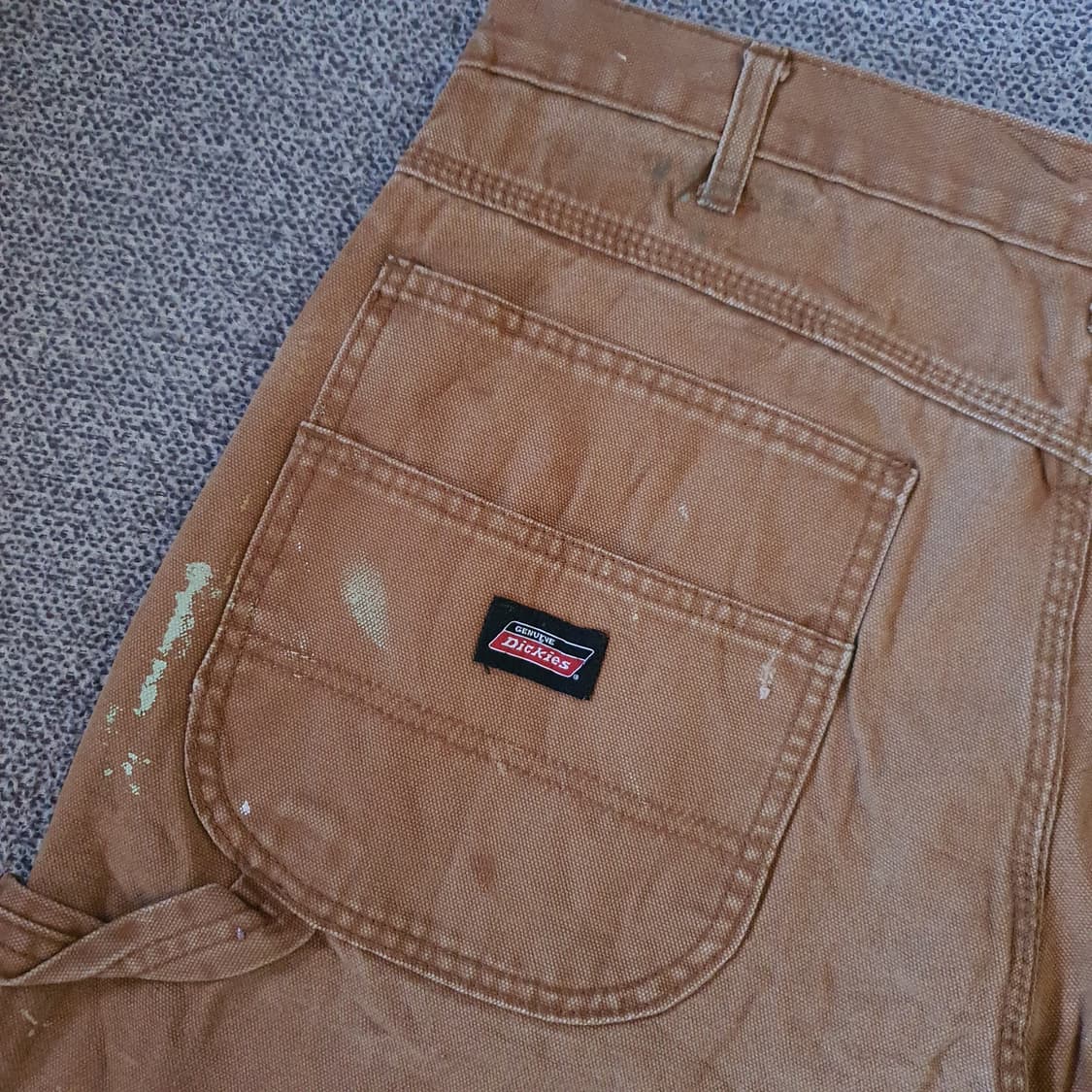 디키즈 더블니 헤비 캔버스 팬츠 No.74 상품이미지8