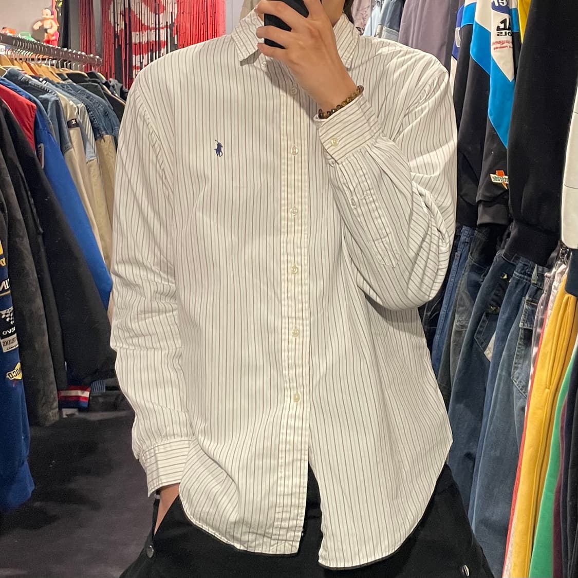 [IM] polo 폴로랄프로렌 스트라이프 긴팔셔츠 상품이미지3