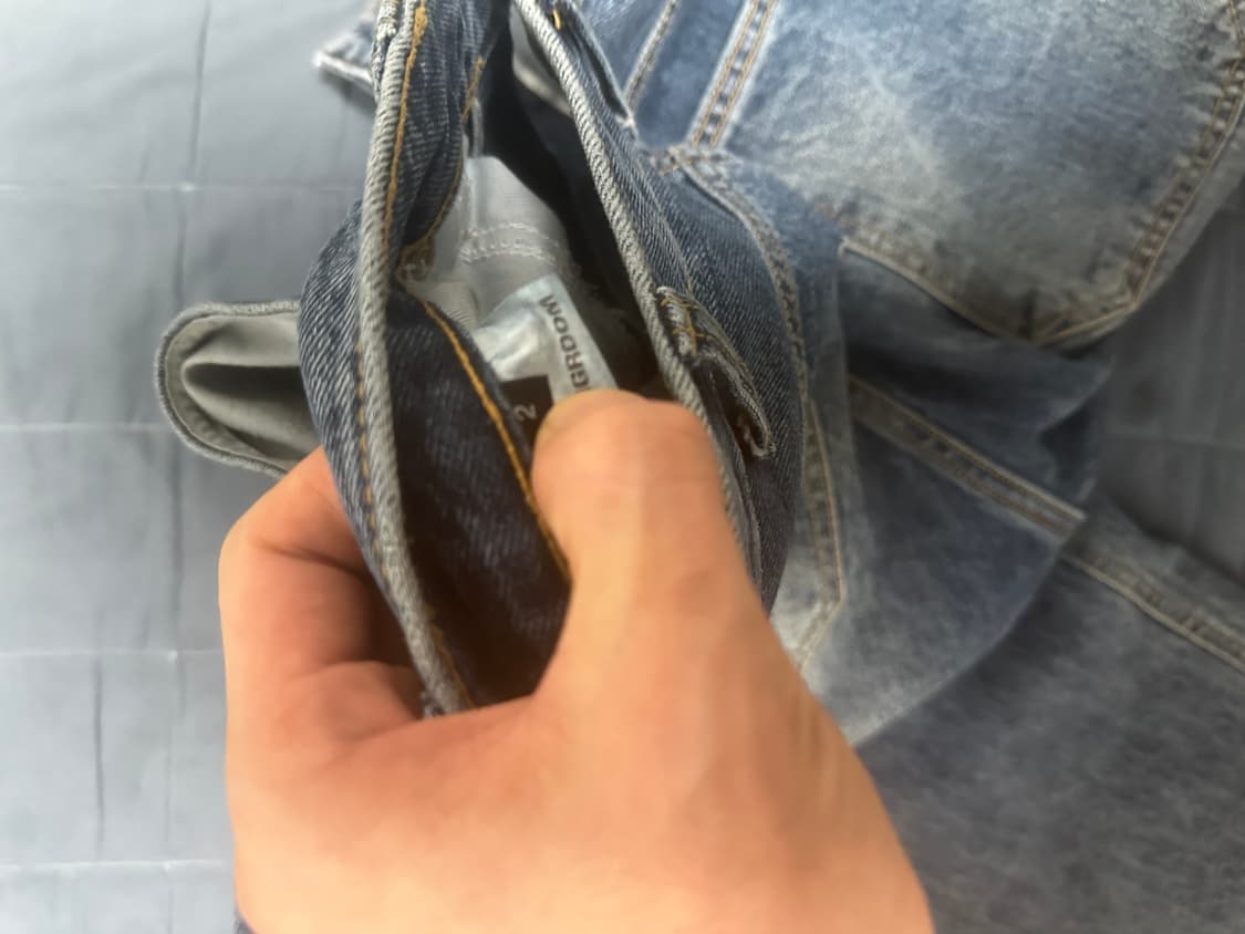 해칭룸 와이드 커브진 상품이미지5