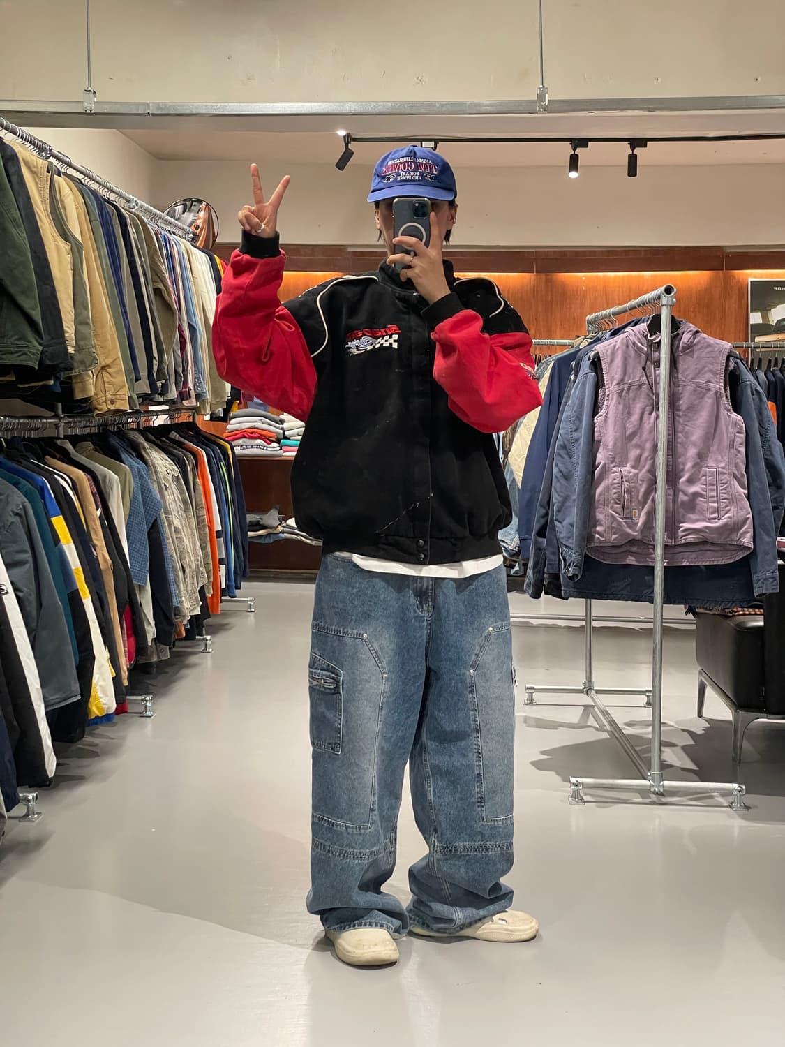 스냅온 레이싱 자켓(페인팅) 상품이미지4